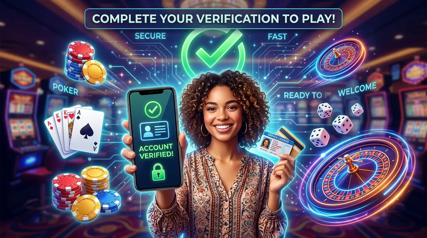 Joe Fortune casino account verification