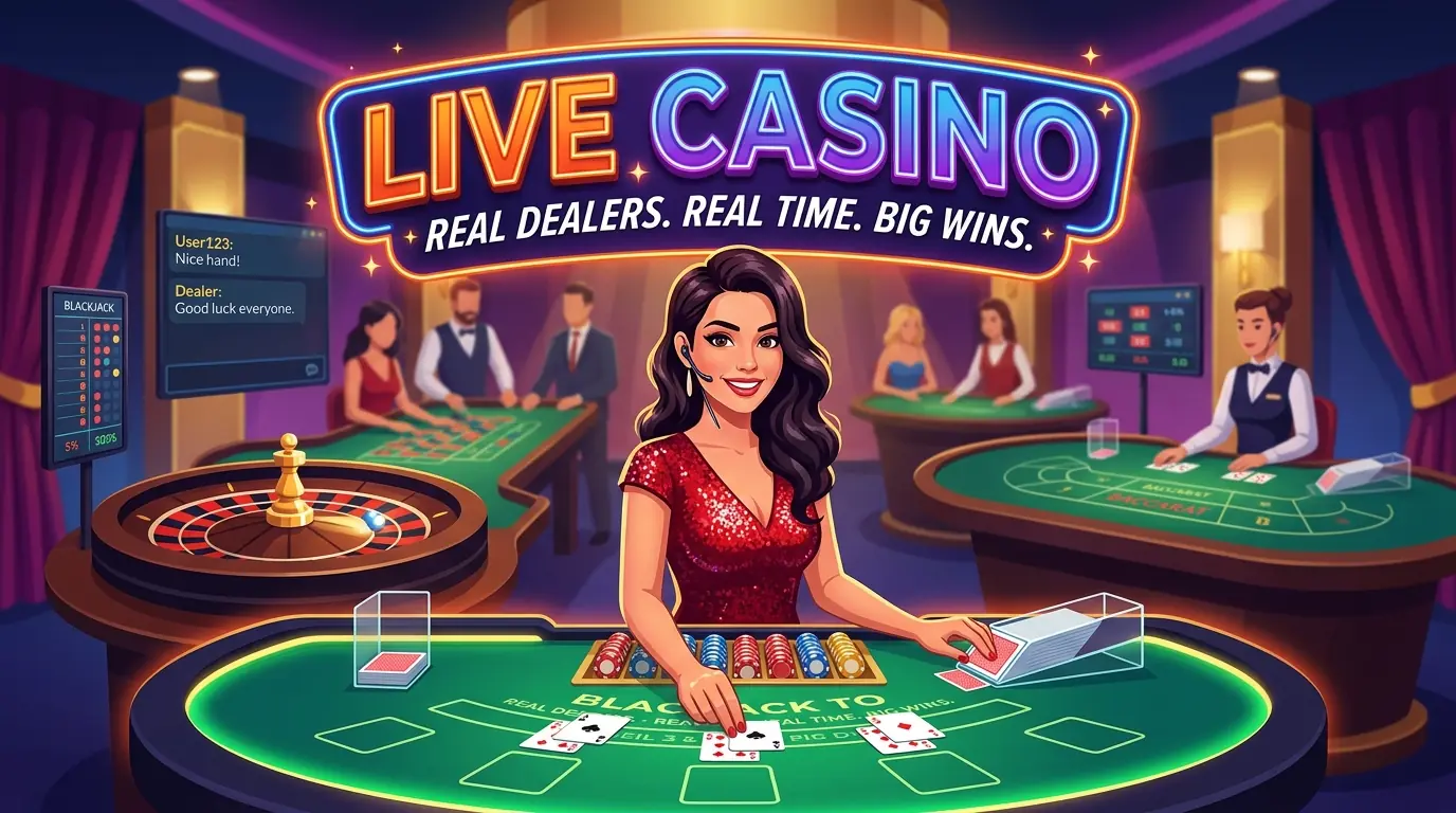 Joe Fortune live dealer casino